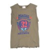 Korean fashion students sleeveless T-shirt printing vest 2107