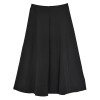 8262 loose waist high waist half skirt