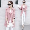 201 Windbreaker long sleeve slim fashion coat