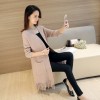 Autumn and winter new wave Korean fashion long sleeves tassel sweater 6055