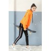 1917 Korean fashion black broken Slim pencil pants