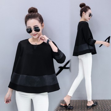 773 large size women loose fashion bottoming shirt