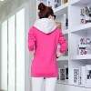 5350 real shot in the long sweater thickening plus large size women's autumn and winter new