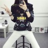 2182 tiger head embroidery thickening warm sweatshirt