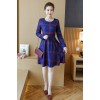 1615 # autumn fashion slim large size long sleeves dress