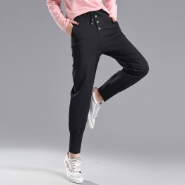 905 real shot harem pants women nine pants summer Korean version loose loose pants spring and summer students feet radish pants