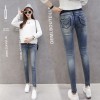 128 Basic autumn and winter pregnant women pencil long pants jeans