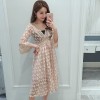 1790 lace V-neck lace maternity dress (with tube top)