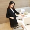 6055 Korean fashion long sleeves tassel sweater 