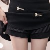 9018 autumn and winter empire waist embroidery A-line short skirt
