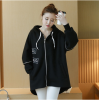 936 large size long-sleeved pregnant women cardigan