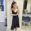 7166 # summer new women's dress skirt chiffon dress