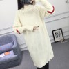 Autumn and winter new women in the long striped suit sweater jacket sweater clothes winter clothes 9581 #