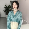 564 Korean Chic Retro Temperament Chiffon Long Sleeve Shirt