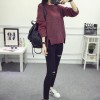 8986 autumn and winter Korean loose sweater