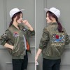 9627 Yokosuka embroidery couple baseball air force pilot jacket