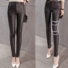 8805 # flash leather autumn and winter high waist leggings