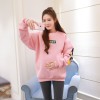 1031 pregnant women thicken cartoon printing sweatshirt