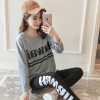 8806 maternity autumn prints letter t-shirt with leggings