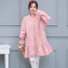 7086# 2017 spring new Korean fashion printed loose thin women coat fashion jacket