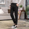 Men's Casual Pants Men's Pants Black Autumn Korean Slim Students Slim Pants Loose Halle Pants Trousers Pants