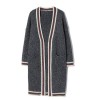 1080 Korean fashion cardigan Loose long Jacket