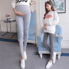 3121 cotton autumn new belly pants pregnant women pants high elastic