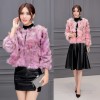 8238 autumn and winter lady fox fur short coat