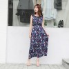 7055 new Korean fashion chiffon sleeveless dress
