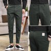 Men's Casual Pants Men's Pants Black Autumn Korean Slim Students Slim Pants Loose Halle Pants Trousers Pants