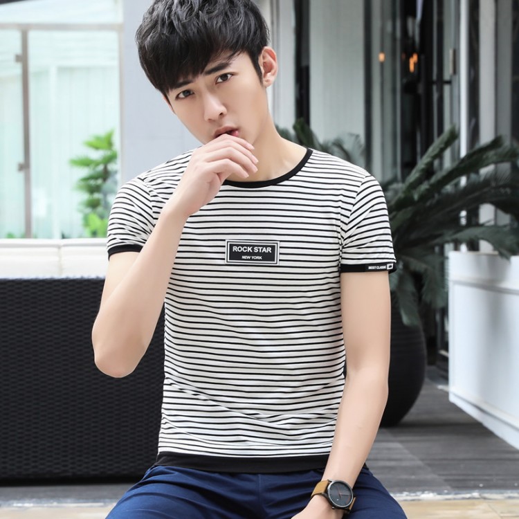 korean style t shirt for men