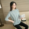 465 round neck loose twist sweater