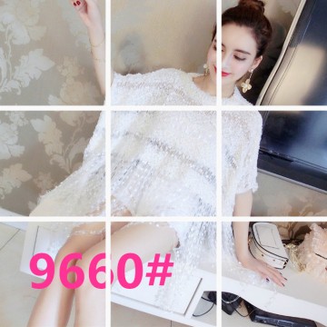 9666 fashion batwing Sweater