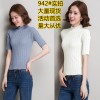 Autumn and winter Korean version slim thin knitted fabric