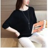 2017 Sweater Women's Fall New Stretch Fashion Sweater Hooded Korean Bunny Bars A03