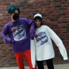 88002 hot sale purple poisoning loose sweatshirt