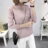 8071 # real shot autumn and winter new women Korean sweater women wave bottoming shirt head Slim thin sweater