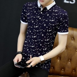 3602 lapel Polo short sleeve t-shirt