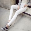 1769 Autumn embroidery pencil leg Leggings