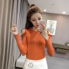 856 sexy off shoulder long sleeve knitting shirt