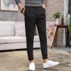 729 Imitation flax men's casual pants