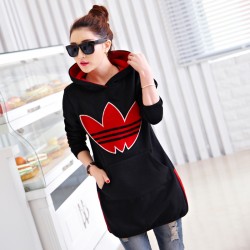 5338 thick woolen hooded sweatshirt