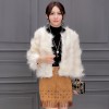 8237 Haining fox mantra rabbit hair short fur coat