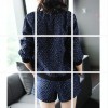 3685 temperament jacket with retro fashion shorts