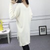 8090 women Korean fashion V-neck sweater