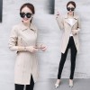 Windbreaker autumn new long-sleeved Korean slim thin fashion autumn coat