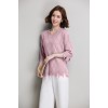 941 Korean fashion lazy V-collar twist sweater