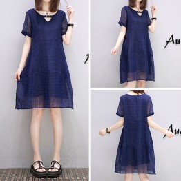 8098 chiffon A-line doll dress