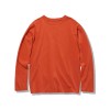 1801 long sleeve solid color loose round neck hip hop T-shirt