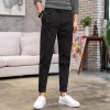 Imitation flax men's casual pants four seasons thin men's Slim pants pants pants male casual pants men's long pants